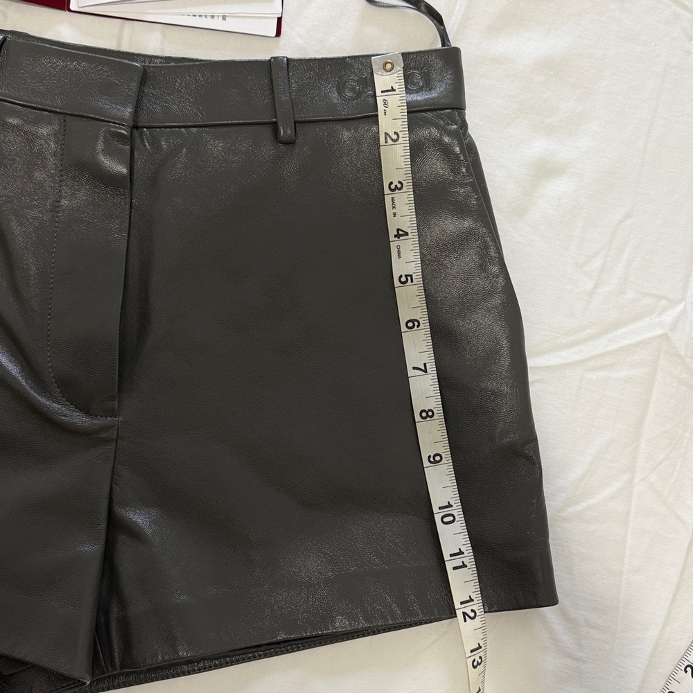 Gucci Leather Shorts - Picture 7 of 8